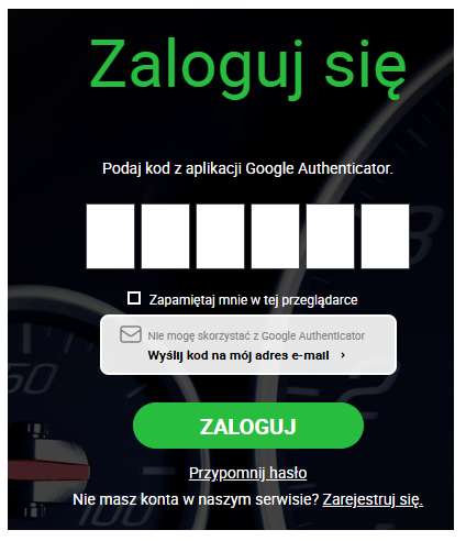logowanie widok